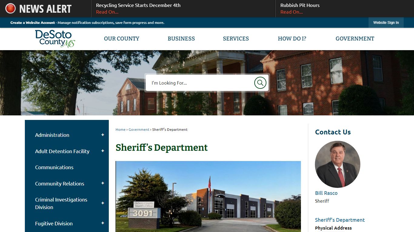 Sheriff’s Department | DeSoto County, MS - Official Website